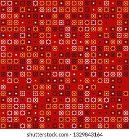 Beautiful seamless geometric pattern design illustration