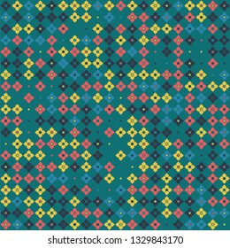 Beautiful seamless geometric pattern design illustration