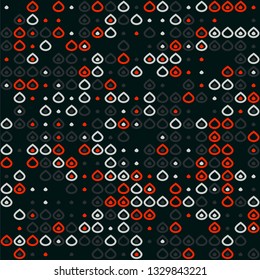 Beautiful seamless geometric pattern design illustration