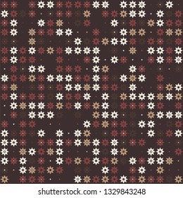 Beautiful seamless geometric pattern design illustration