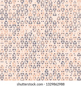 Beautiful seamless geometric pattern design illustration