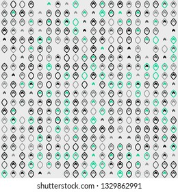 Beautiful seamless geometric pattern design illustration