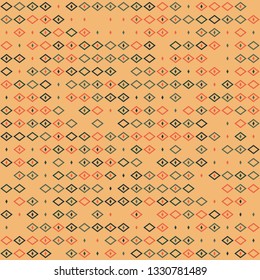 Beautiful seamless geometric pattern design illustration. Geometrical background, stylish shape, decoration texture