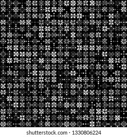Beautiful seamless geometric pattern design illustration. Geometrical background, stylish shape, decoration texture
