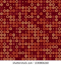 Beautiful seamless geometric pattern design illustration. Geometrical background, stylish shape, decoration texture