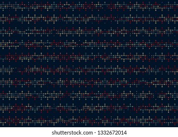 Beautiful seamless geometric pattern design illustration. Geometrical background, stylish shape, decoration texture