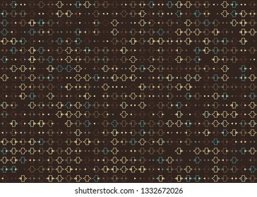 Beautiful seamless geometric pattern design illustration. Geometrical background, stylish shape, decoration texture