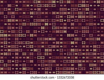 Beautiful seamless geometric pattern design illustration. Geometrical background, stylish shape, decoration texture