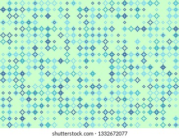 Beautiful seamless geometric pattern design illustration. Geometrical background, stylish shape, decoration texture