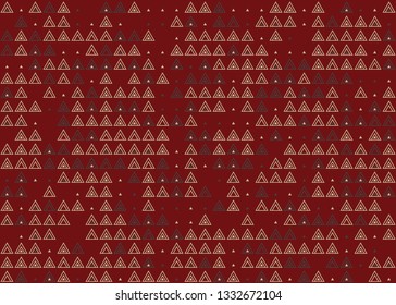Beautiful seamless geometric pattern design illustration. Geometrical background, stylish shape, decoration texture