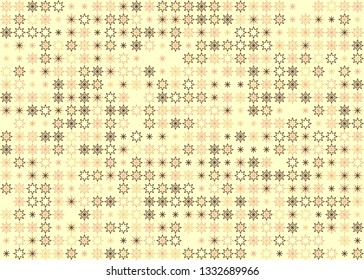 Beautiful seamless geometric pattern design illustration. Geometrical background, stylish shape, decoration texture