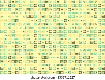 Beautiful seamless geometric pattern design illustration. Geometrical background, stylish shape, decoration texture
