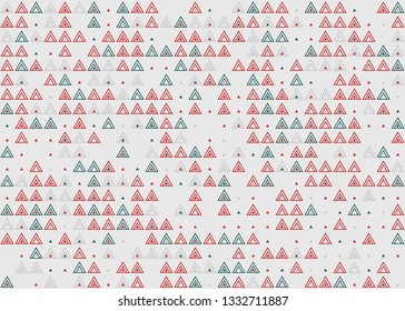 Beautiful seamless geometric pattern design illustration. Geometrical background, stylish shape, decoration texture