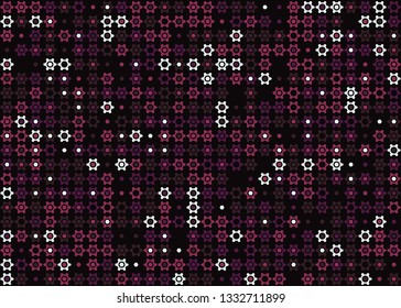 Beautiful seamless geometric pattern design illustration. Geometrical background, stylish shape, decoration texture