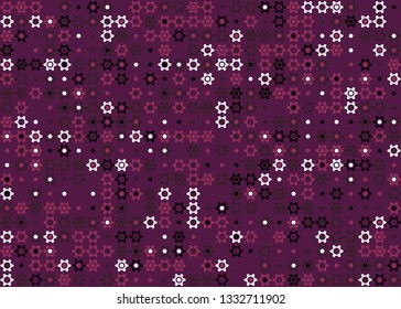 Beautiful seamless geometric pattern design illustration. Geometrical background, stylish shape, decoration texture