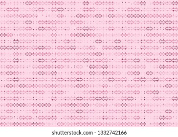 Beautiful seamless geometric pattern design illustration. Geometrical background, stylish shape, decoration texture