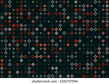 Beautiful seamless geometric pattern design illustration. Geometrical background, stylish shape, decoration texture