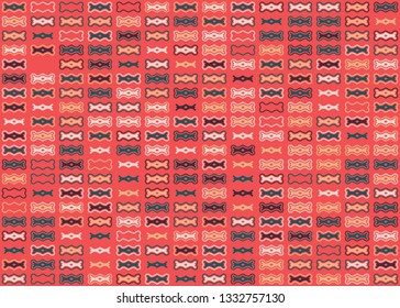 Beautiful seamless geometric pattern design illustration. Geometrical background, stylish shape, decoration texture