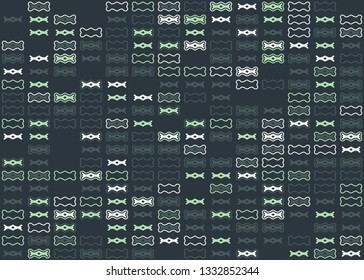 Beautiful seamless geometric pattern design illustration. Geometrical background, stylish shape, decoration texture