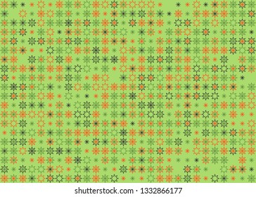 Beautiful seamless geometric pattern design illustration. Geometrical background, stylish shape, decoration texture