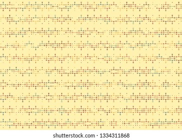 Beautiful seamless geometric pattern design illustration. Geometrical background, stylish shape, decoration texture