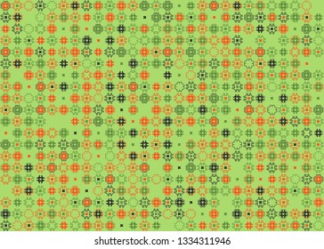 Beautiful seamless geometric pattern design illustration. Geometrical background, stylish shape, decoration texture