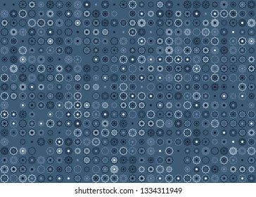 Beautiful seamless geometric pattern design illustration. Geometrical background, stylish shape, decoration texture