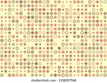 Beautiful seamless geometric pattern design illustration. Geometrical background, stylish shape, decoration texture