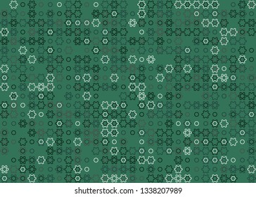 Beautiful seamless geometric pattern design illustration. Geometrical background, stylish shape, decoration texture