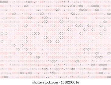 Beautiful seamless geometric pattern design illustration. Geometrical background, stylish shape, decoration texture