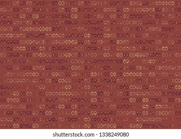 Beautiful seamless geometric pattern design illustration. Geometrical background, stylish shape, decoration texture