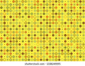 Beautiful seamless geometric pattern design illustration. Geometrical background, stylish shape, decoration texture
