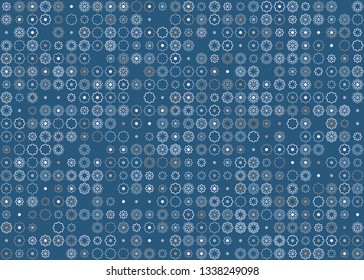 Beautiful seamless geometric pattern design illustration. Geometrical background, stylish shape, decoration texture