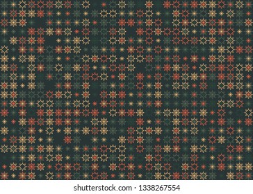 Beautiful seamless geometric pattern design illustration. Geometrical background, stylish shape, decoration texture