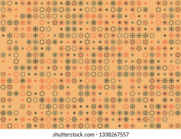 Beautiful seamless geometric pattern design illustration. Geometrical background, stylish shape, decoration texture