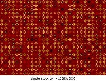 Beautiful seamless geometric pattern design illustration. Geometrical background, stylish shape, decoration texture