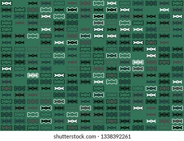 Beautiful seamless geometric pattern design illustration. Geometrical background, stylish shape, decoration texture