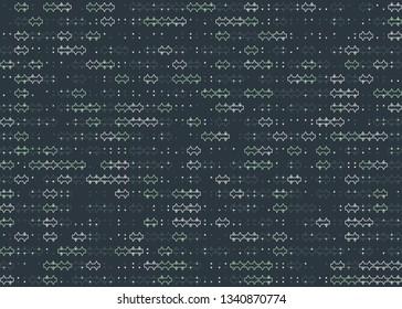 Beautiful seamless geometric pattern design illustration. Geometrical background, stylish shape, decoration texture