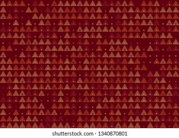 Beautiful seamless geometric pattern design illustration. Geometrical background, stylish shape, decoration texture