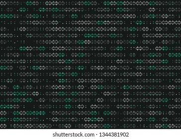 Beautiful seamless geometric pattern design illustration. Geometrical background, stylish shape, decoration texture