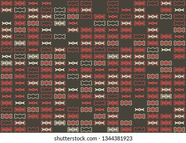 Beautiful seamless geometric pattern design illustration. Geometrical background, stylish shape, decoration texture