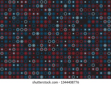 Beautiful seamless geometric pattern design illustration. Geometrical background, stylish shape, decoration texture