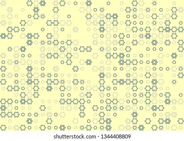 Beautiful seamless geometric pattern design illustration. Geometrical background, stylish shape, decoration texture