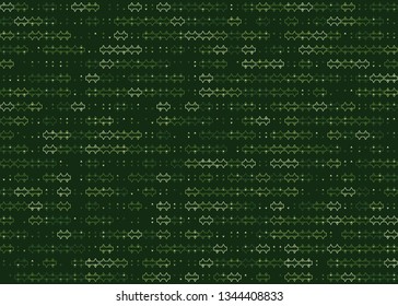 Beautiful seamless geometric pattern design illustration. Geometrical background, stylish shape, decoration texture