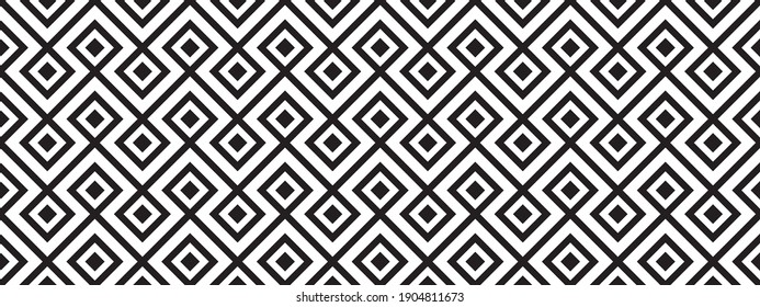 beautiful seamless geometric pattern of squares 