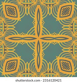 Beautiful seamless green and yellow color seamless textured abstract background
