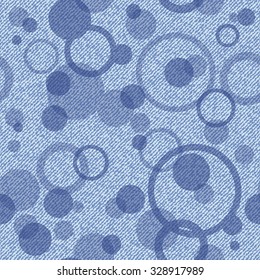 Beautiful seamless  hand drawn pattern with denim jeans background, pattern can be used for wallpaper, pattern fills,surface textures