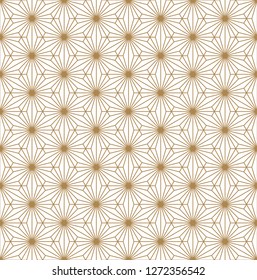 Beautiful Seamless japanese pattern kumiko for shoji screen, great design for any purposes. Japanese pattern background vector. Japanese traditional wall, shoji.Fine lines.
