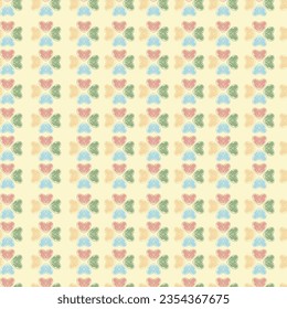 Beautiful seamless love doodle pattern design for decoration, wallpaper, wrapping paper, fabric, background and more.