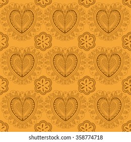 Beautiful seamless ornament